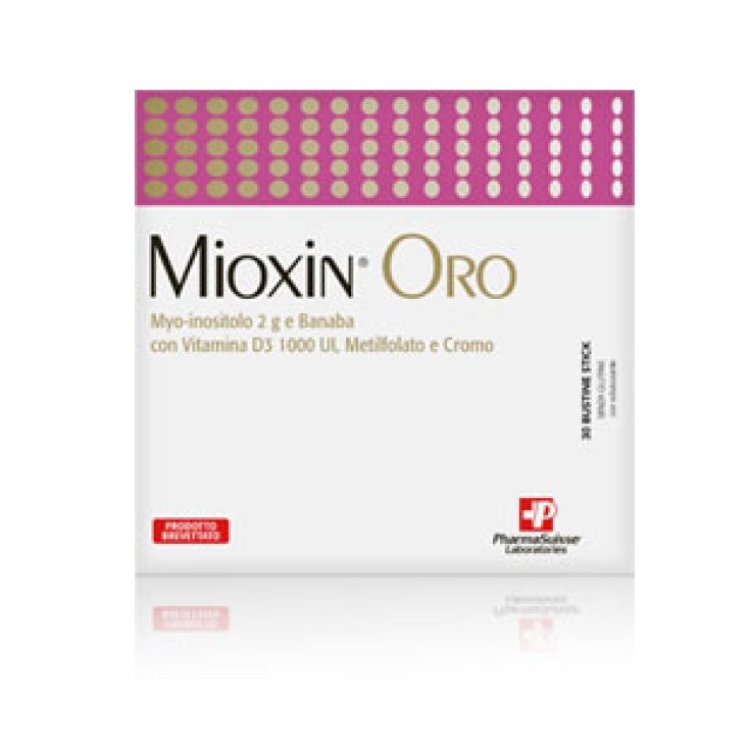 Pharmasuisse Mioxin Oro Integratore per Fertilità Donna - 30 Bustine Pharmasuisse Mioxin Oro Integratore per Fertilità Donna - 30 Bustine