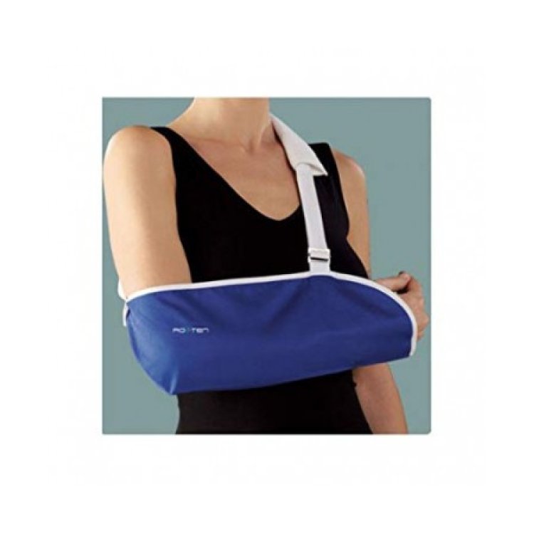 RO+TEN Reggibraccio Pediatrico Semplice Universale Nero Cotone