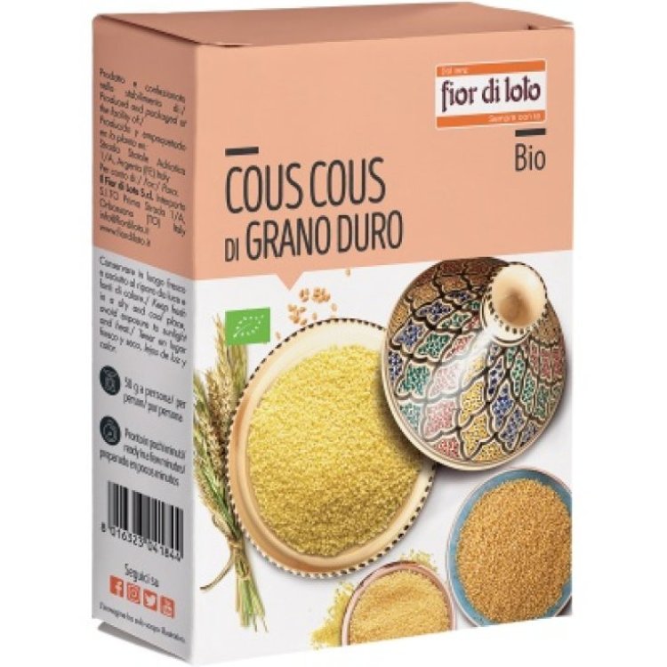 Fior Di Loto Cous Cous Semola Grano Duro Biologico 500g