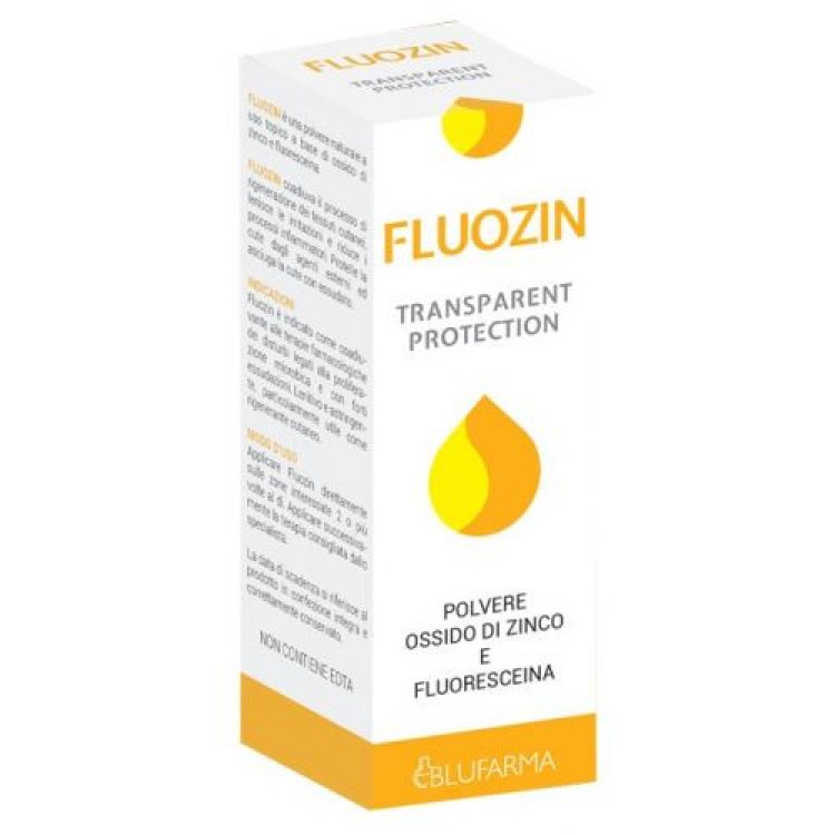 Blufarma Fluozin Polvere Topica Rigenerante e Lenitiva 50g