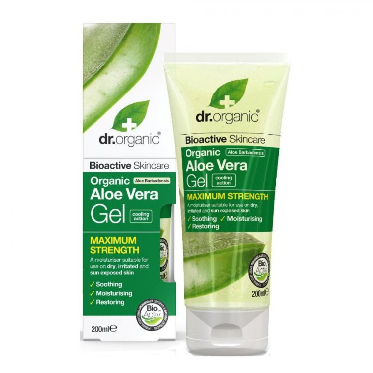 Dr. Organic Aloe Gel Corpo Idratante e Rinfrescante 200ml