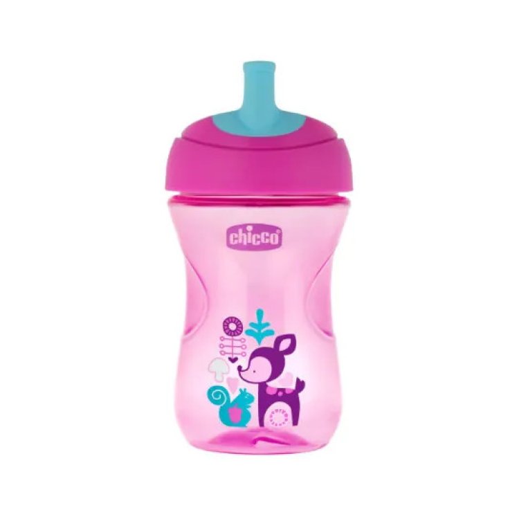 Chicco Tazza Advance Rosa 12m+ Antigoccia BPA-Free