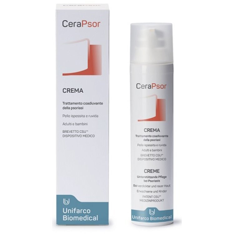 Unifarco Cerapsor Crema contro Desquamazione Prurito Pelli Sensibili 100ml