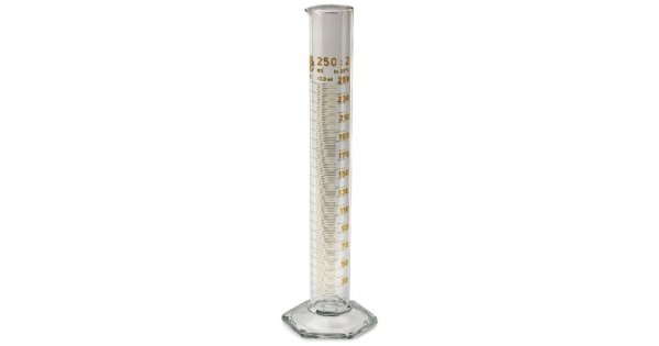 cilindro vetro graduato per liquidi svapo Cilindro Vetro Borosilicato 10cc Farmalabor