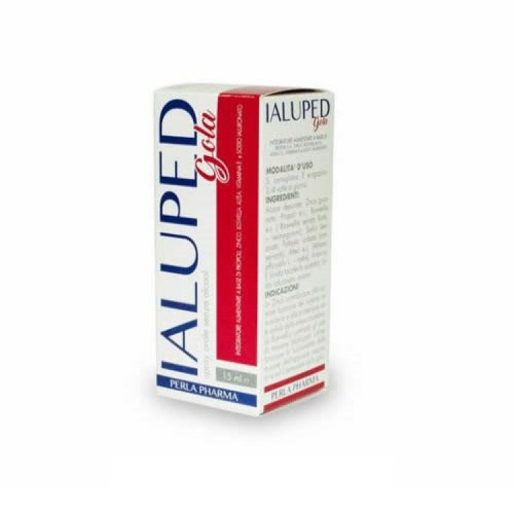 Perla Pharma Ialuped Gola Spray Orale Supporto Gola 15ml