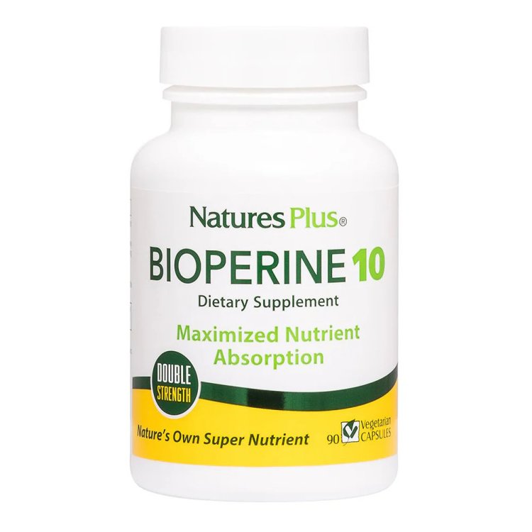 Nature's plus Bioperina Integratore Estratto Pepe Nero 10mg 90 Capsule