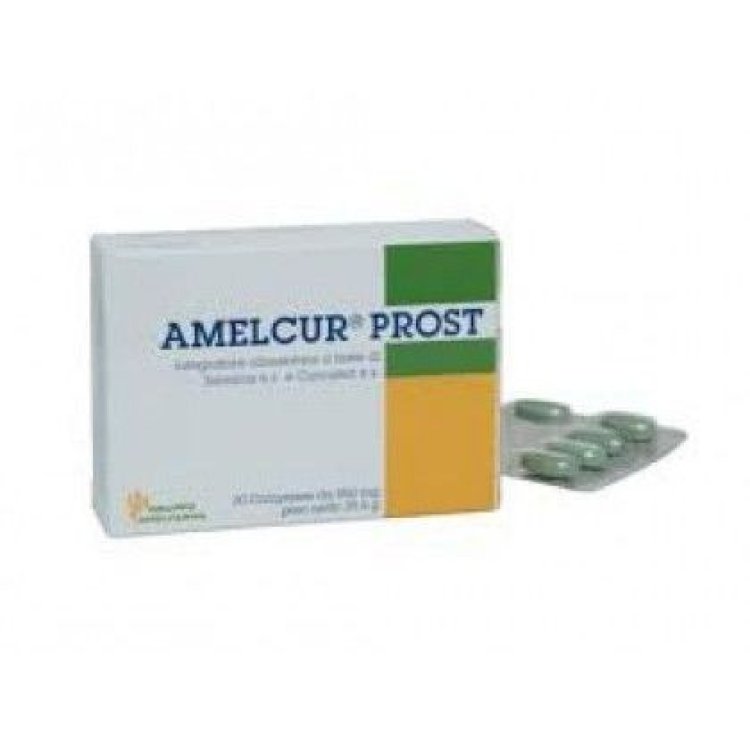 Amel Farmacia Amelcur Prost Integratore per Prostata 30 Compresse Amel Farmacia Amelcur Prost Integratore per Prostata 30 Compresse