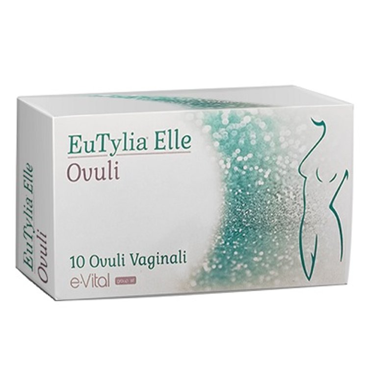 E.Vitalgroup Eutylia Elle Ovuli Vaginali per Secchezza Intima - 10 Ovuli