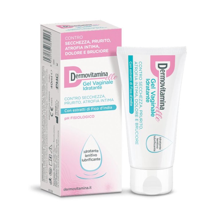 Dermovitamina Elle Gel Vaginale Idratante Contro Secchezza Vaginale 40ml