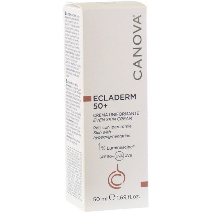 Sifarma Ecladerm Crema Solare SPF 50+ Protezione Viso 50 ml