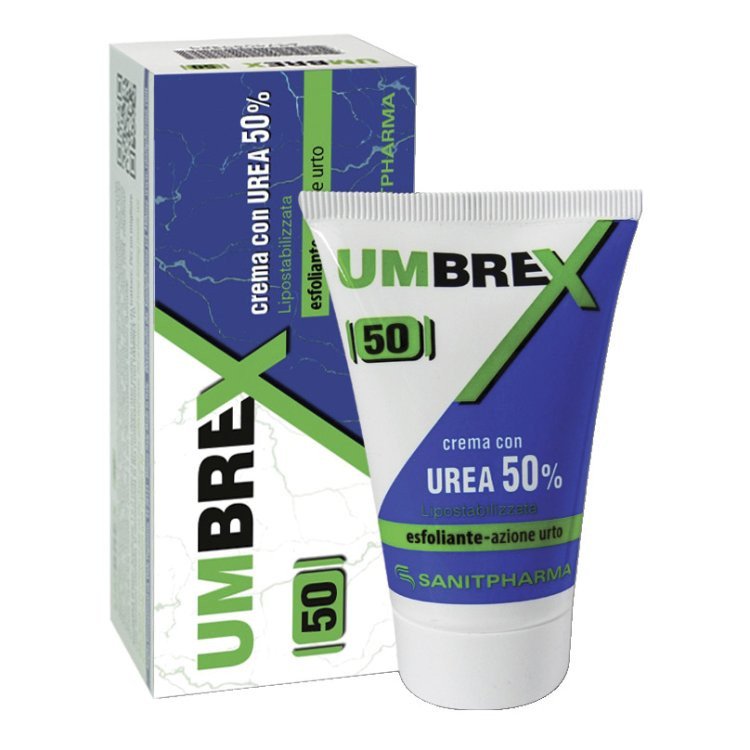 Sanitpharma Umbrex 50 Crema Urea 50% Cheratolitica Trattamento Pelle 50ml