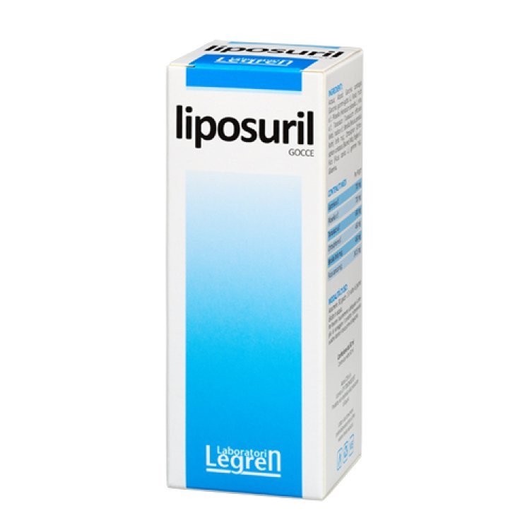 Laboratori legren Liposuril Integratore Drenante Equilibrio Peso Gocce 50ml