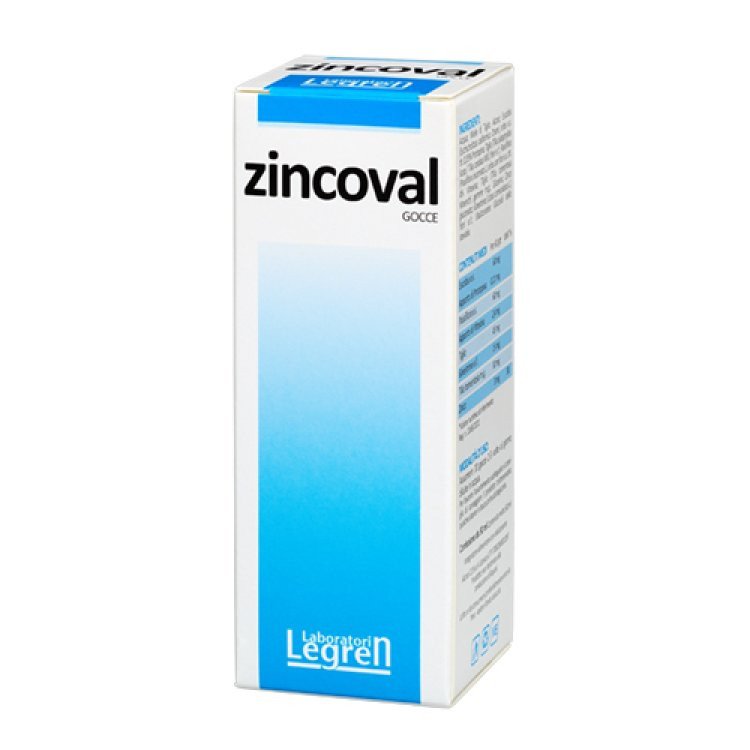 Laboratori Legren Zincoval Gocce Integratore Benessere Mentale 50ml