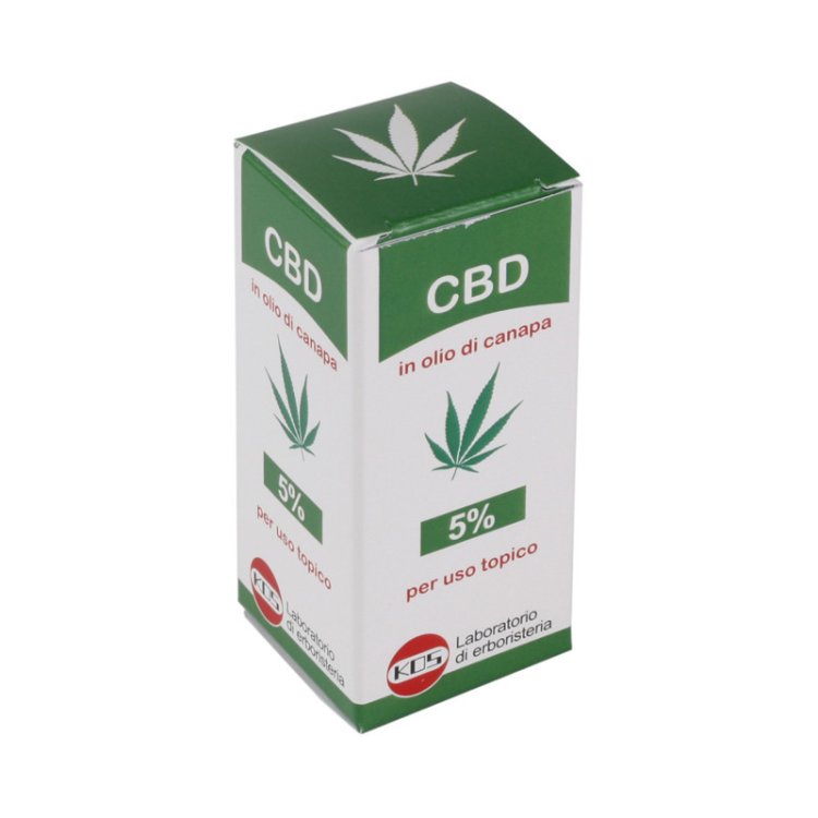 KOS Olio CBD 5% Topico Antiossidante Condizionante Olio di Canapa 10ml