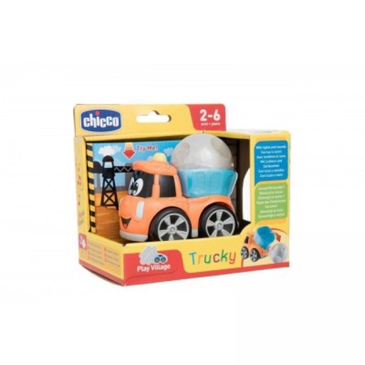 Chicco Builders Trucky Gioco Interattivo con Luci e Suoni