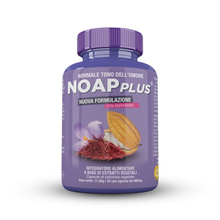 Biosalus Noap Plus Integratore Alimentare Tono dell'Umore con Zafferano 30 Capsule Biosalus Noap Plus Integratore Alimentare Tono dell'Umore con Zafferano 30 Capsule