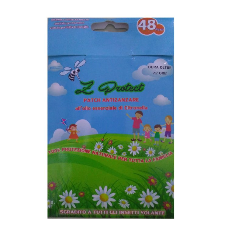 Cura Farma Z Protect Patch Antizanzare Naturale 48 Pezzi