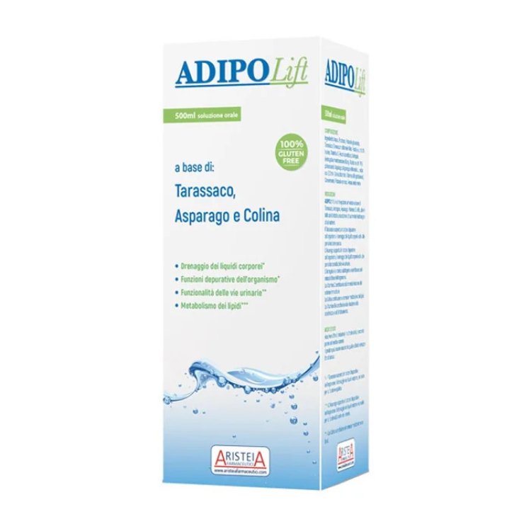 Aristeia Farmaceutici Adipolift Integratore Drenante per Drenaggio Liquidi 500ml