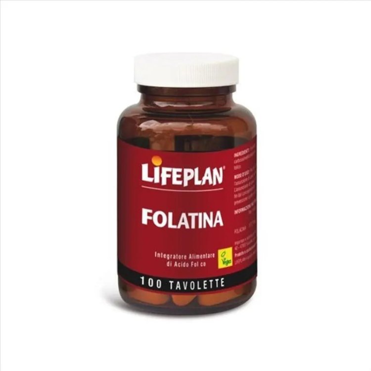 Lifeplan Folatina Integratore Alimentare Acido Folico per Gravidanza - 100 Tavolette