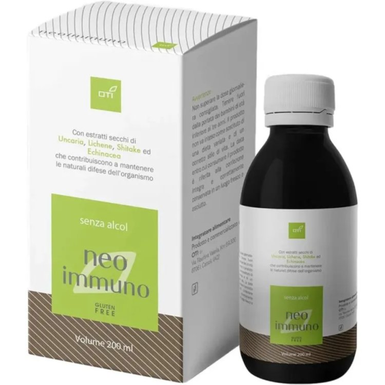 Oti Neo Immuno Sciroppo Sistema Immunitario 200ml