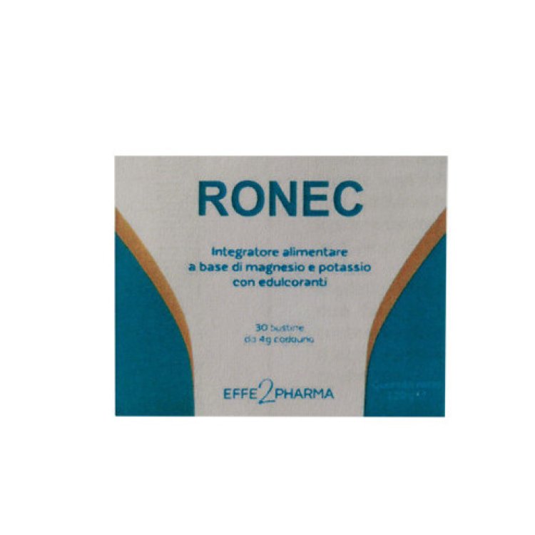 Effe2pharma Ronec Integratore Alimentare Magnesio e Potassio - 30 Bustine Effe2pharma Ronec Integratore Alimentare Magnesio e Potassio - 30 Bustine
