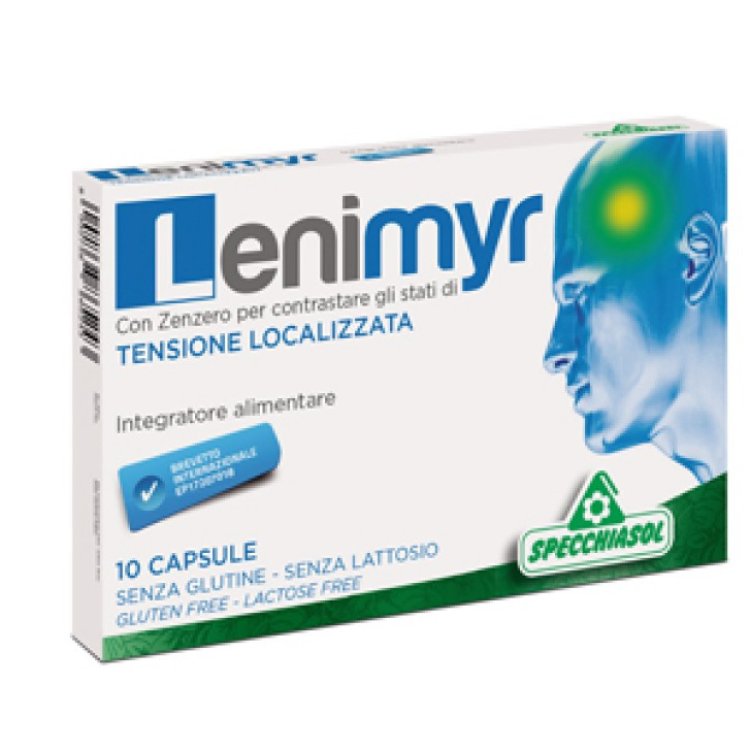 Specchiasol Lenimyr Integratore Alimentare per Tensione Localizzata 10 Capsule