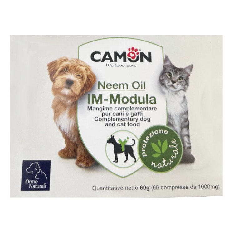 Camon IM-Modula Mangime Complementare Cani e Gatti Supporto Immunitario 60 Compresse