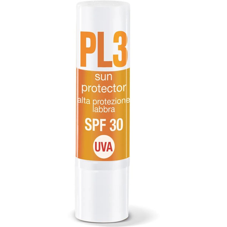 Pl3 Stick Sun Protector SPF30 Protezione Solare Labbra Idratante 5g