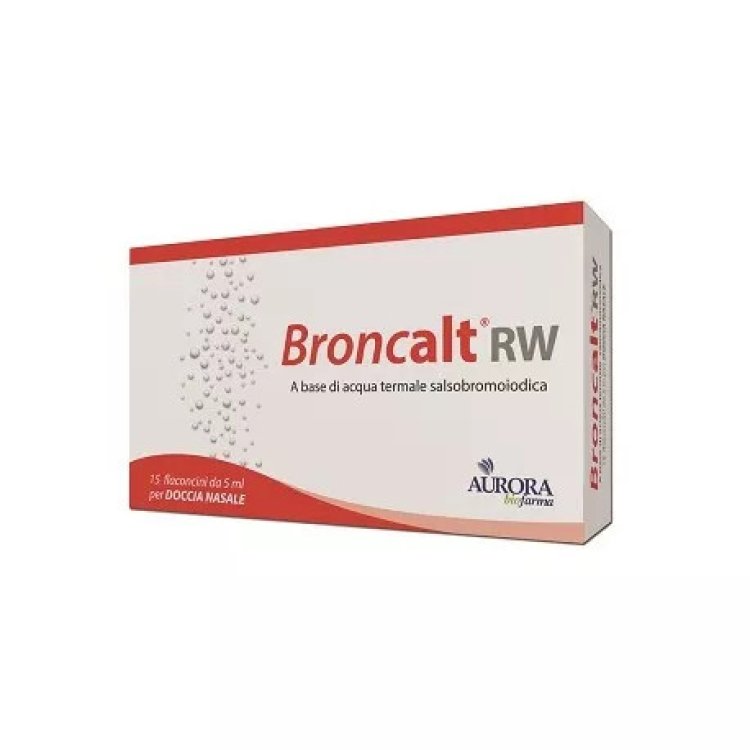 Aurora Broncalt RW Integratore Contro il Raffreddore 15 Flaconcini