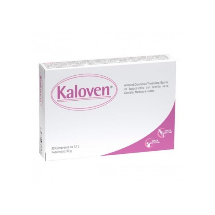 Terbiol Kaloven Integratore Circolazione Venosa Drenante 30 Compresse