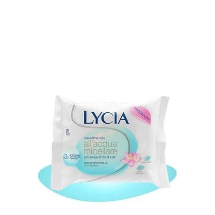 Lycia Salviette Struccanti Acqua Micellare Detergenti Viso 12 Pezzi Lycia Salviette Struccanti Acqua Micellare Detergenti Viso 12 Pezzi