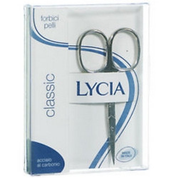 Lycia Forbici Pelli Punte Curve Acciaio