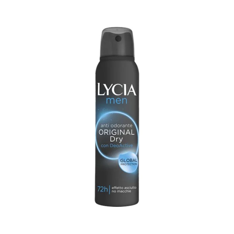 Lycia Men Original Dry Deodorante Spray Uomo 150ml