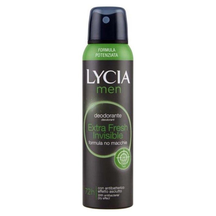 Lycia Men Deodorante Extra Fresh Spray Uomo a Lunga Durata 150ml