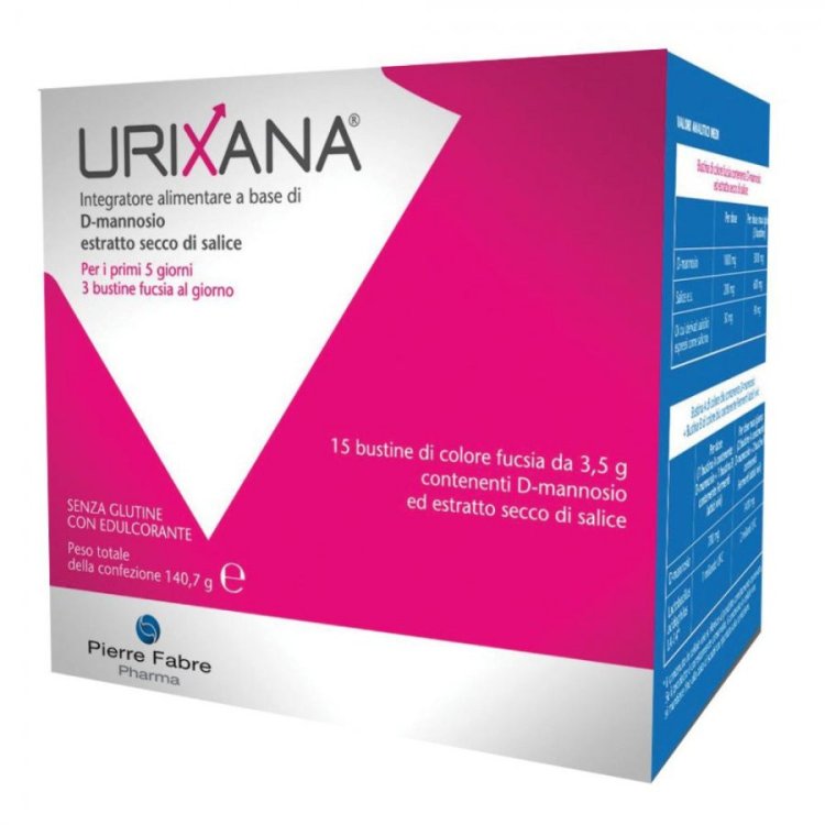 Pierre Fabre Pharma Urixana Integratore per Vie Urinarie in 43 Bustine