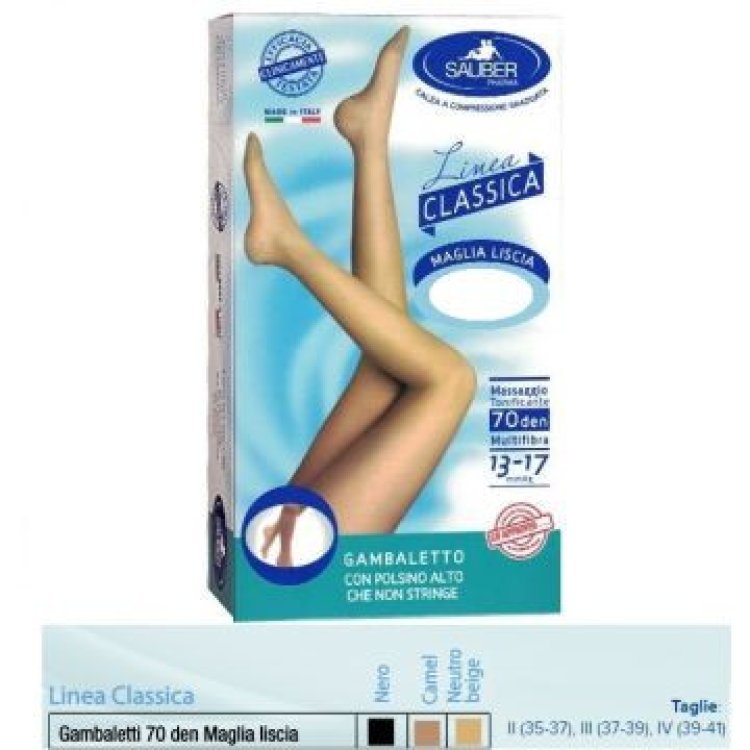 Sigvaris Juliet Gambaletto 140 Denari Liscia Skin 81 Taglia 4 Dispositivo Medico