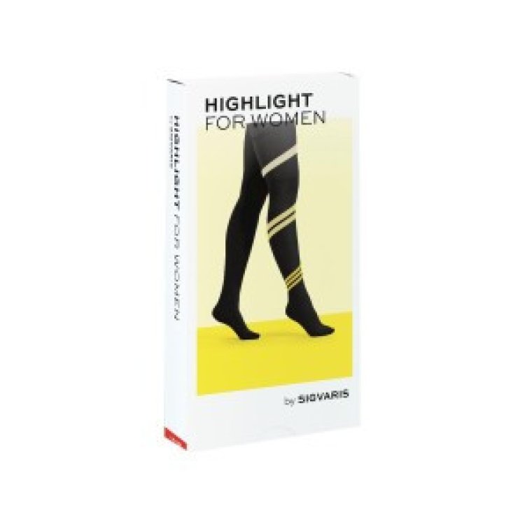 Sigvaris Juliet 140 Gambaletto a Rete Nero Taglia 4