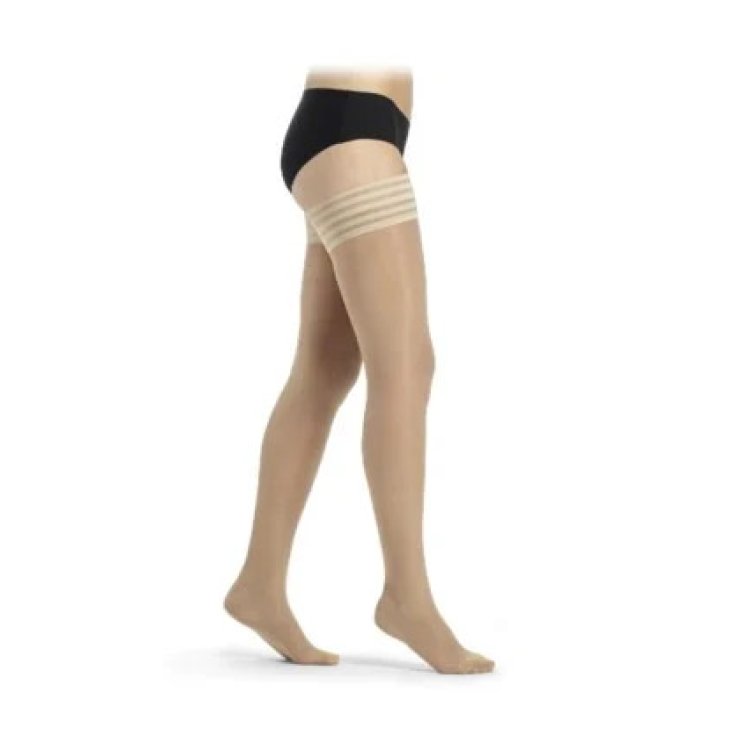 Sigvaris Juliet Calze Autoreggenti 140 Denari Rete Coscia Skin