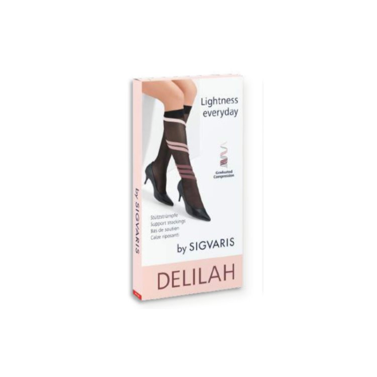 Sigvaris Juliet-140 Collant Rete PC Nero 140 Denari Misura 2