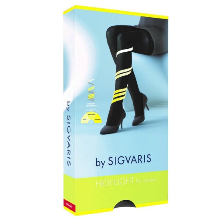 Sigvaris Juliet 140 Denari Rete Materna Nero Taglia 5