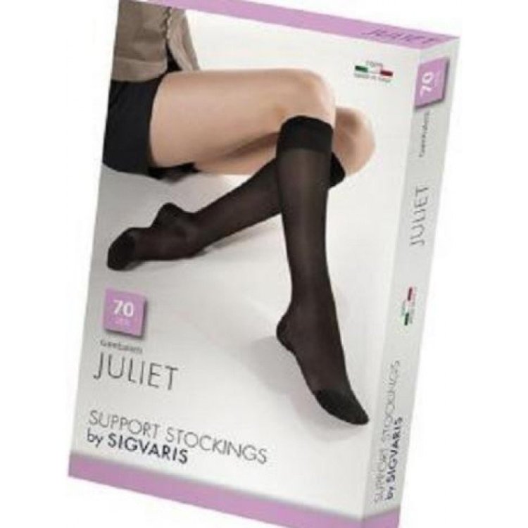 Sigvaris Juliet 70 Denari Gambaletto Rete Nero Taglia 3
