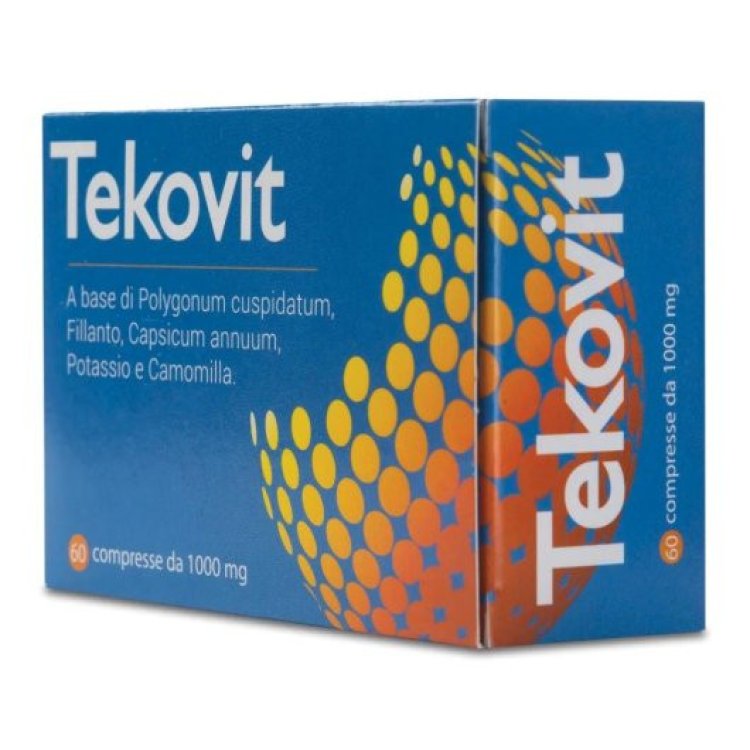 Wellvit Tekovit Integratore Alimentare per Calcolosi Renale 60 Compresse