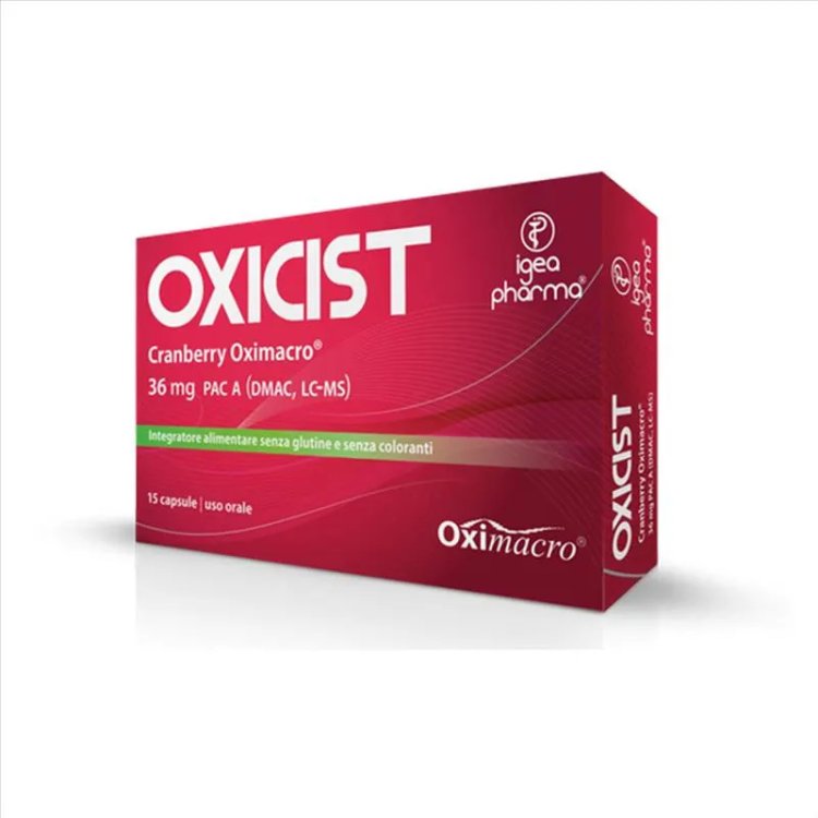 Igea Pharma Oxicist Integratore per Vie Urinarie Benessere 15 Capsule Igea Pharma Oxicist Integratore per Vie Urinarie Benessere 15 Capsule