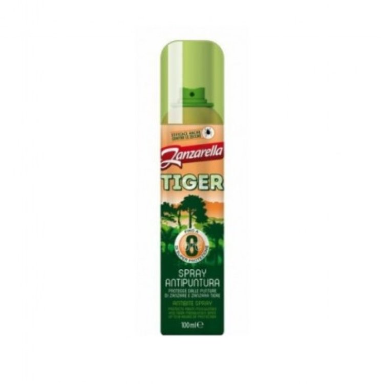 Zanzarella Tiger Spray Antipuntura Dispositivo Medico 100ml