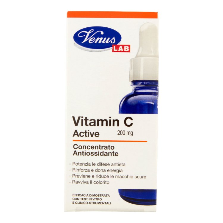Venus Concentrato Antiossidante Vitamin C Active per Pelle Opaca 30 ml