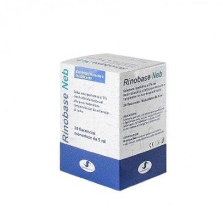 S.Farmaceutici Rinobase Neb Flaconcini Monodose per Decongestionare 20x5ml