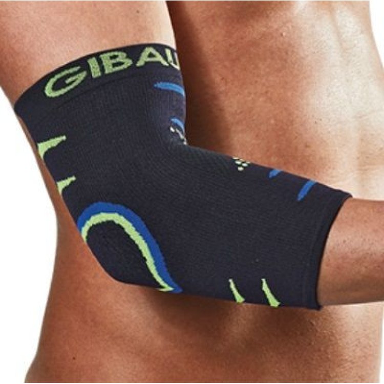 Dr. Gibaud Sport 3 Bracciale Gomito Compressione Antibatterico Antiscivolo Taglia 1