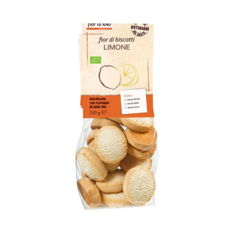 Fior Di Loto Fior Di Biscotti Limone Biscotti Vegani 250G