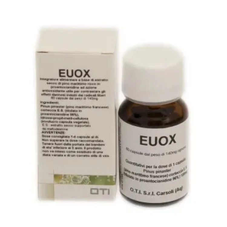 Oti Euox NF Integratore Antiossidante 60 Capsule Oti Euox NF Integratore Antiossidante 60 Capsule