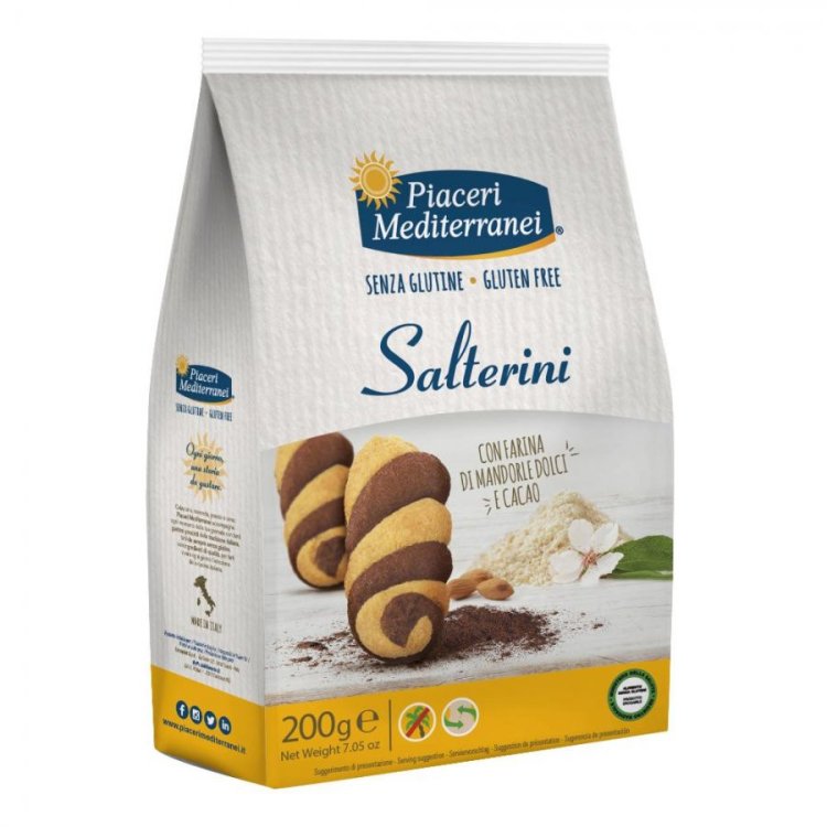 Piaceri Mediterranei Salterini Biscotti Senza Glutine Leggeri 200g